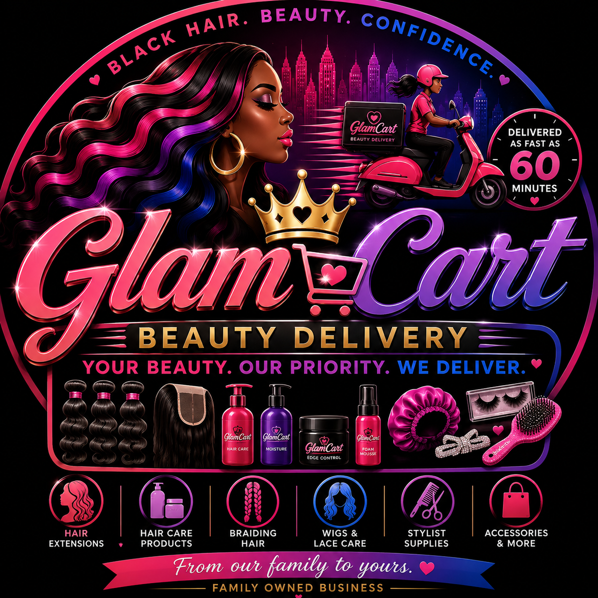 GlamCart Beauty Delivery